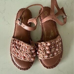 Sam Edelman girls holly Sandal in pink Size: 1